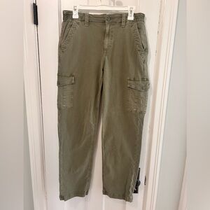 American Eagle Outfitters Olive Cargo Trousers